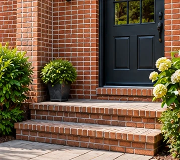 Brick protected with Nanoprotect