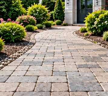 Pavers protected with Nanoprotect