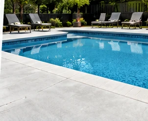 Pool Decks protected with Nanoprotect