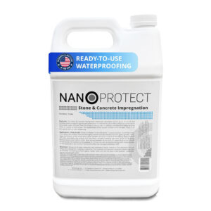 Nanoprotect 1 Gal Concrete Driveway Sealer, Patio Sealer, Paver Sealer, Stone Sealer,